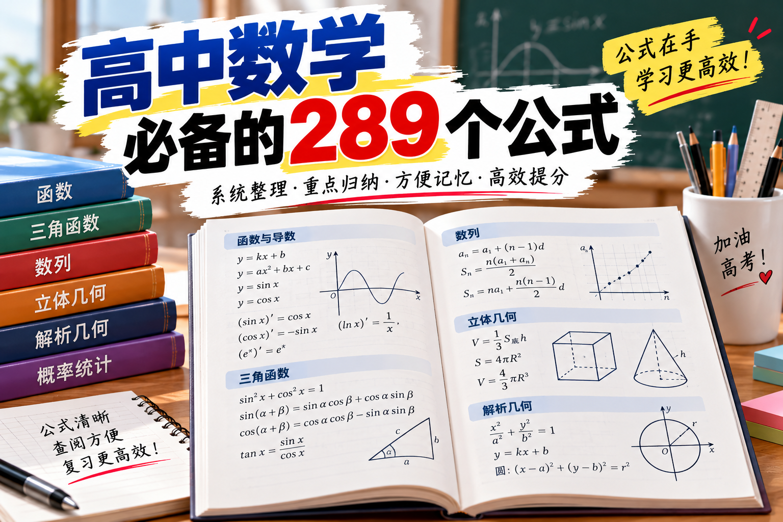 (34)高中数学289个必备公式：系统归纳核心知识，提升解题效率