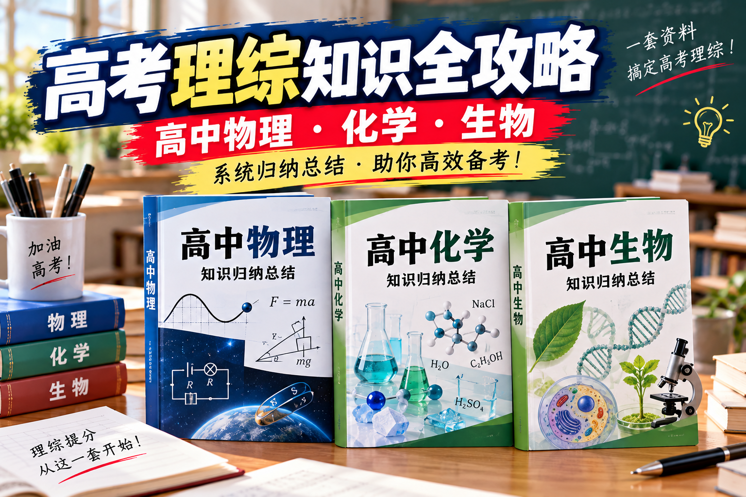 (35)高考理综知识全攻略：物理、化学、生物核心考点与复习资料汇总